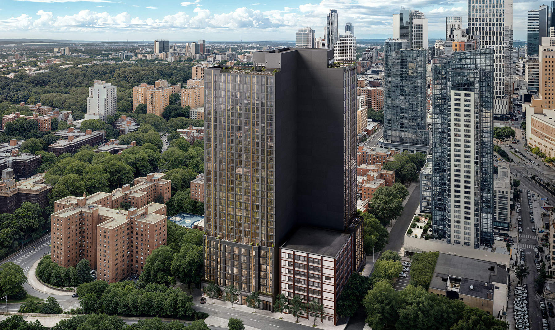 Daylight exterior building