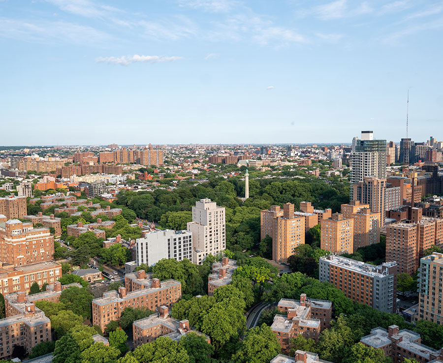 City views from above